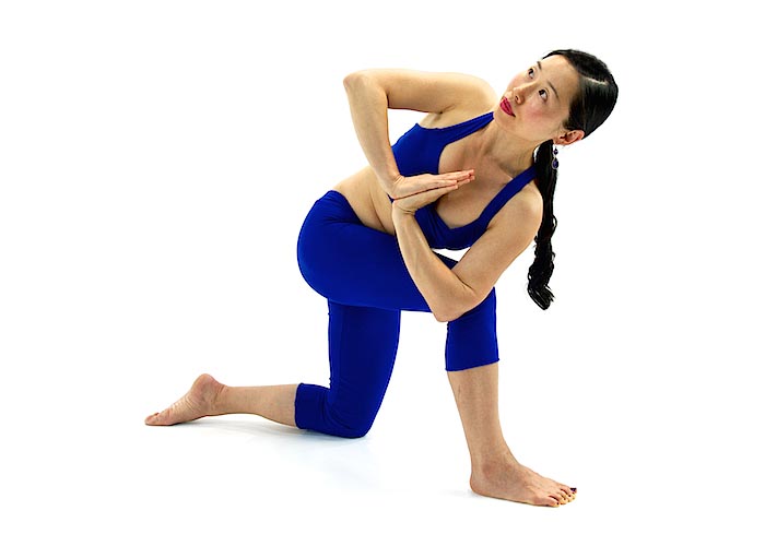 Ardha Namaskar Parsvakonasana Ardha Namaskar Parsvakonasana