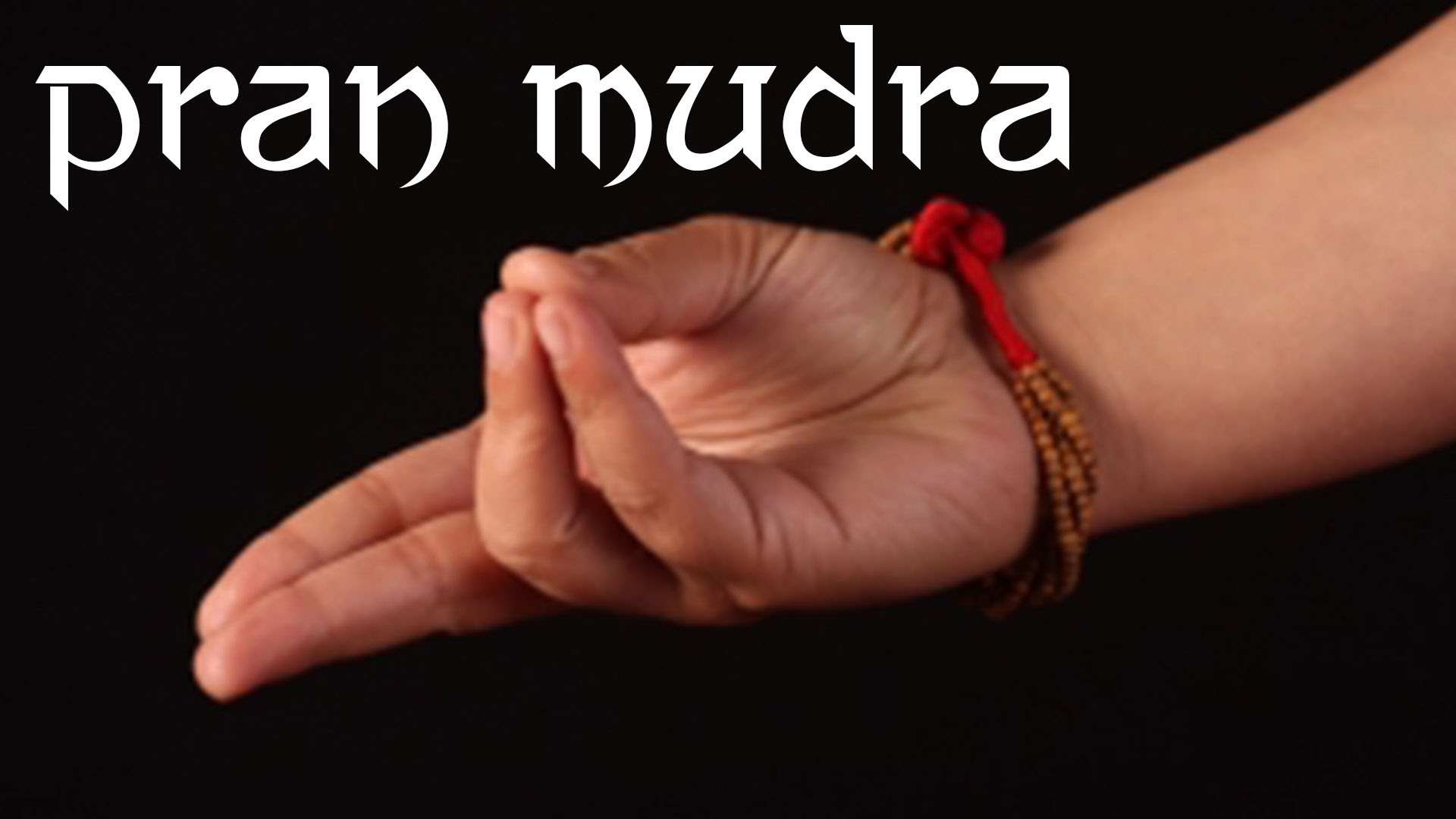 Pran mudra