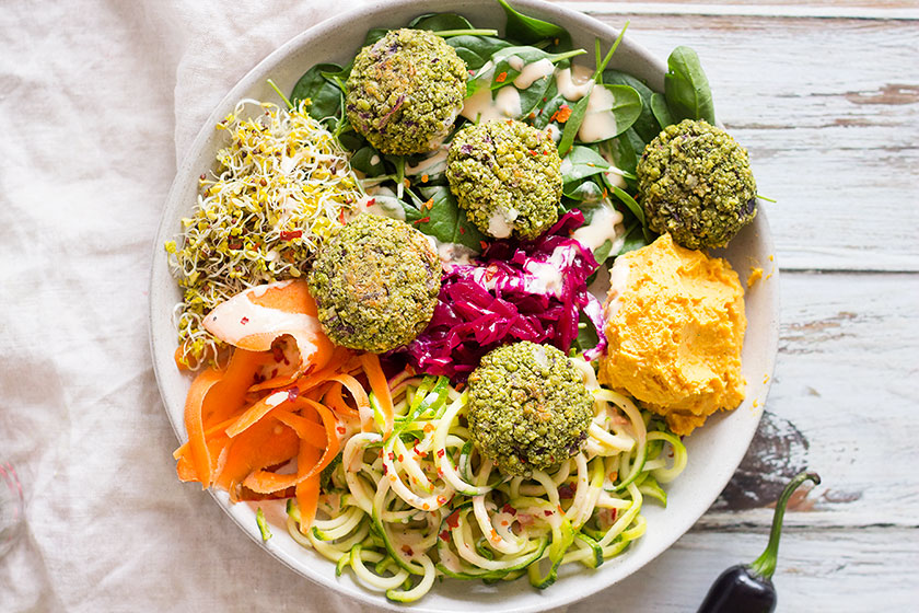 Falafel ayurvedic vegan