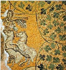 mozaic necropola roma