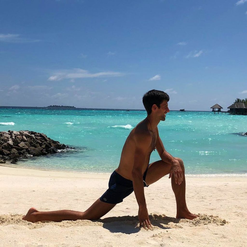 djokovic yoga