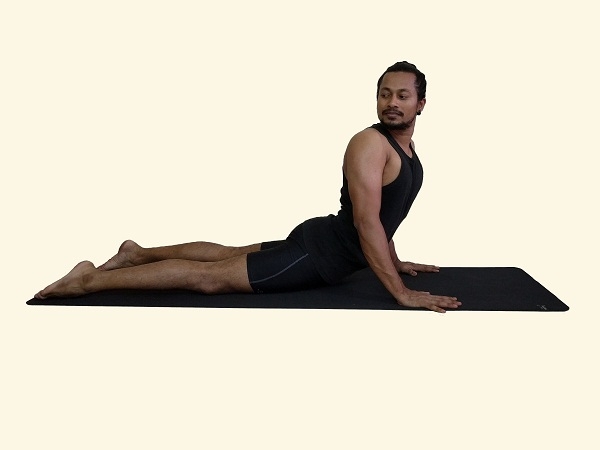 Tiryaka Bhujangasana