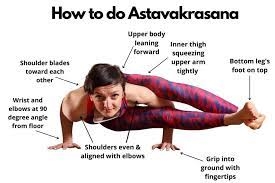 Astavakrasana-execuție