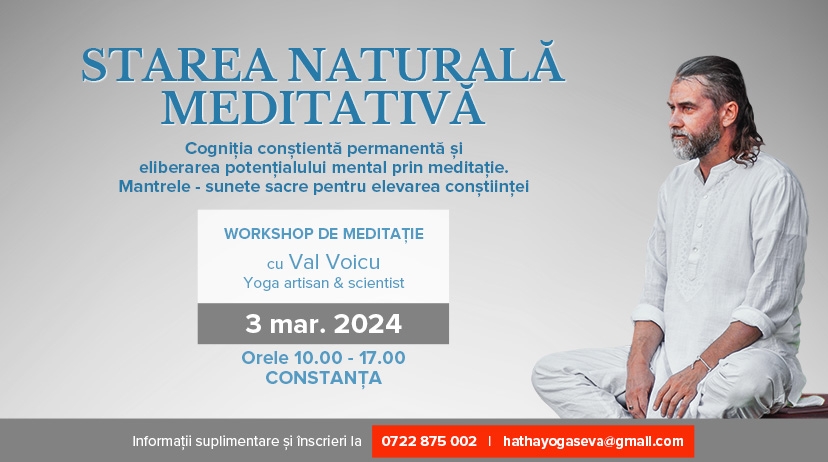 Workshop de Meditație workshop meditație Val Voicu