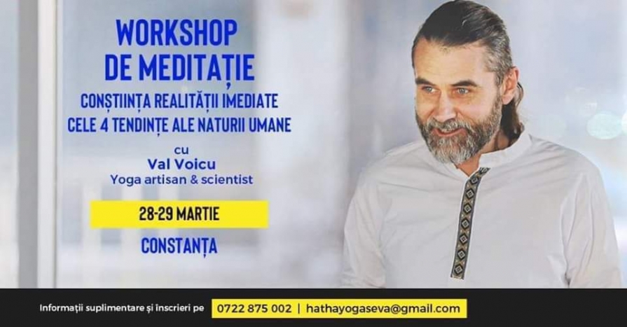 Workshop de meditatie Workshop de meditatie