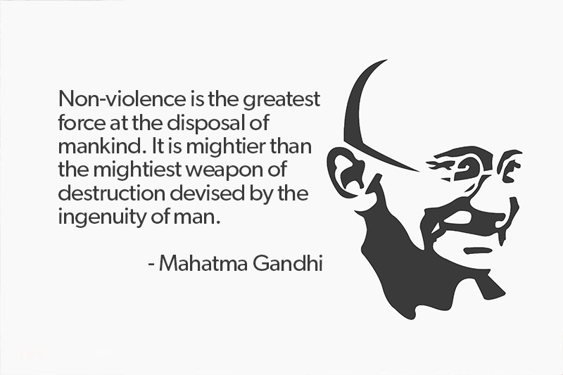 Ahimsa – non-violenta in fapte si in ganduri Ahimsa – non-violenta in fapte si in ganduri