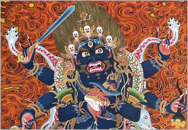 Bhairava, manifestarea feroce a lui Shiva Bhairava, manifestarea feroce a lui Shiva