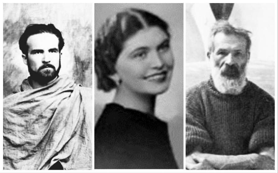 Cei mai cunoscuți promotori ai practicilor yoga și contribuția acestora la dezvoltarea spiritualitații în România. brancusi-eliade-ludmila-Galin
