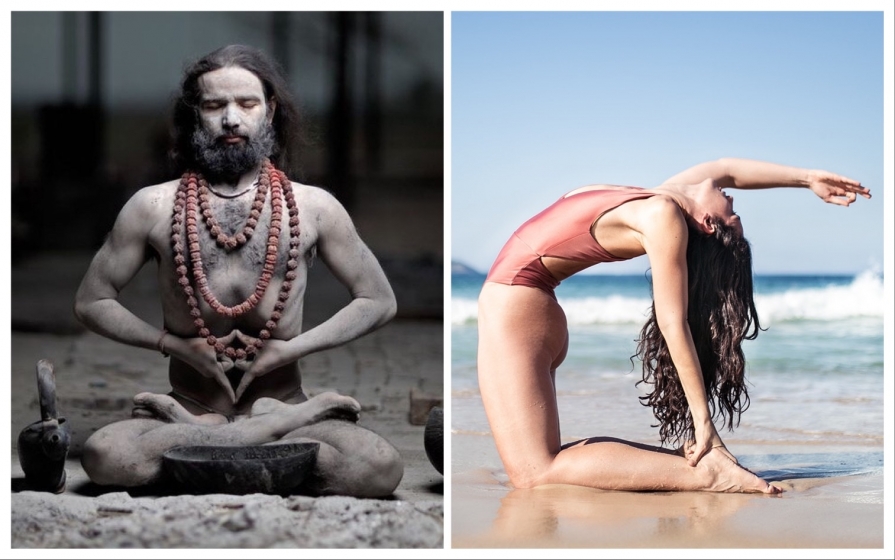 De ce este mai atractivă yoga posturală decât yoga interioară? femeie-asana-yogin-ascet