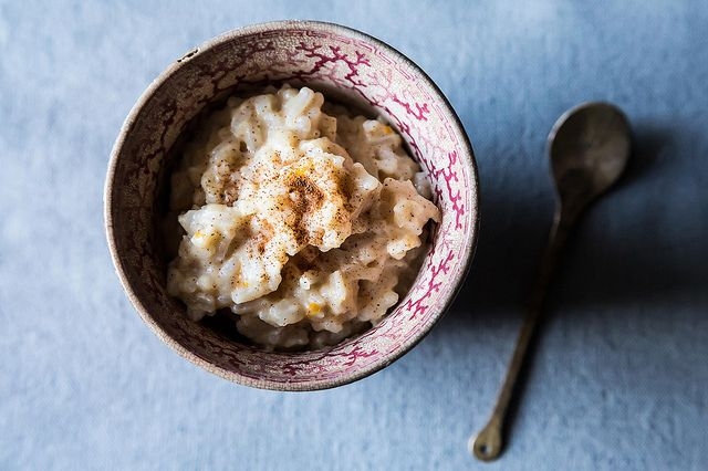 Desert vegan: budinca de orez cu caju