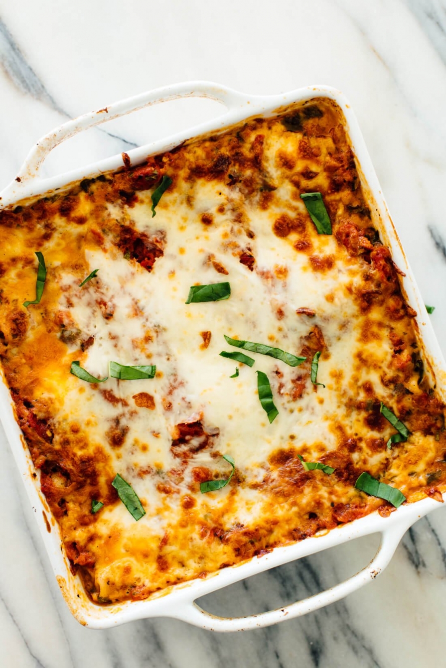 Lasagna vegetariană Lasagna-vegetariană