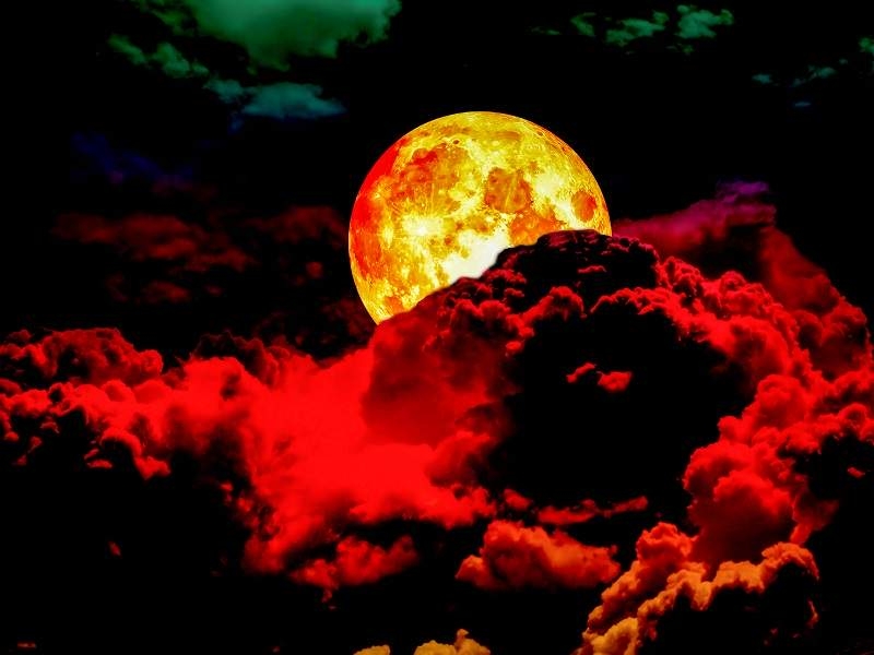 Lună plină și eclipsă totală de lună – Transformări radicale luna sangerie