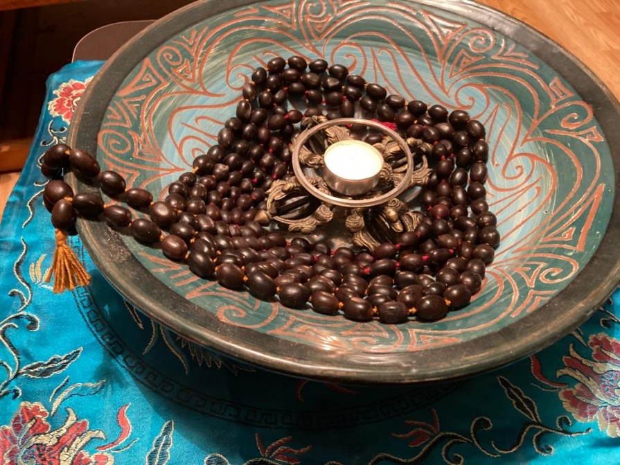 Mala din semințe de lotus - simbolul creșterii spirituale mala-seminte-lotus