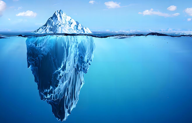 citta mintea yoga iceberg