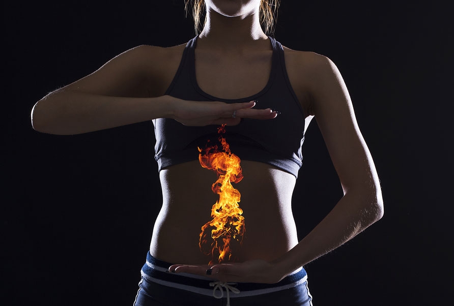 Remedii ayurvedice pentru sindromul premenstrual femeie-foc- abdomen