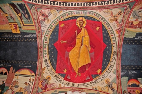 Scurtă istorie a isihasmului în ortodoxia română – prima parte Mănăstirea-Lainici-frescă-Grigore-Popescu-Muscel