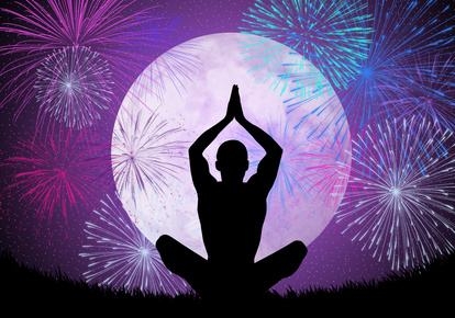 Setarea intențiilor pentru noul an yoga-nou-an