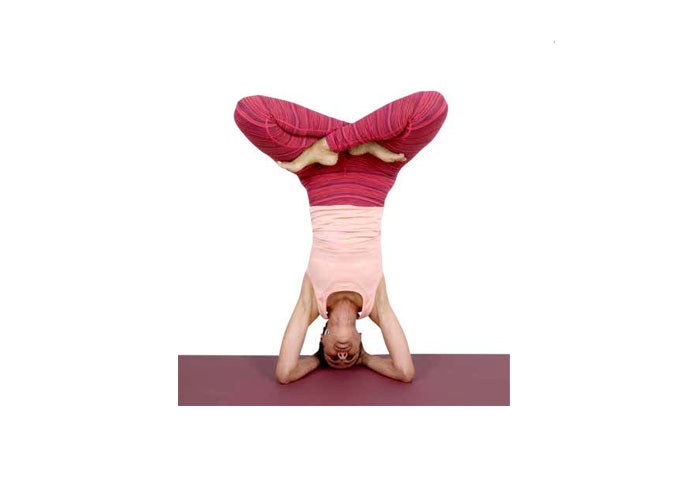 Salamba Sirsasana Padmasana Salamba Sirsasana Padmasana
