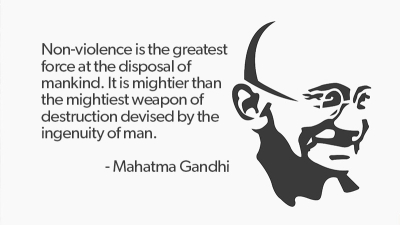 Ahimsa – non-violenta in fapte si in ganduri