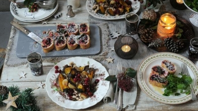Meniu vegetarian pentru Craciun