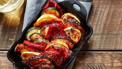 Ratatouille, reteta celebra, apetisanta, sanatoasa si usor de preparat