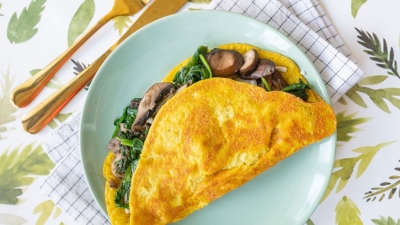 Reteta celei mai gustoase omlete vegane