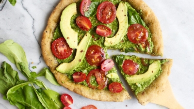 Reteta: pizza vegana, gustoasa si hranitoare