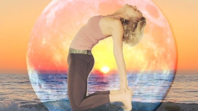 Super luna plina in Fecioara, pe 19 februarie, propice pentru yoga