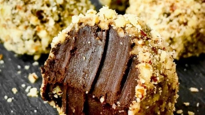 Trufe raw vegane de ciocolata