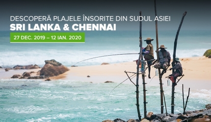 DESCOPERA PLAJELE INSORITE DIN SUDUL ASIEI (Sri Lanka si Chennai) 27 DEC. 2019 – 12 IAN. 2020 DESCOPERA PLAJELE INSORITE DIN SUDUL ASIEI (Sri Lanka si Chennai) 27 DEC. 2019 – 12 IAN. 2020