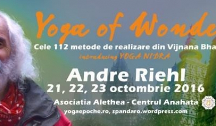 Seminarul Yoga of Wonder cu Andre Riehl