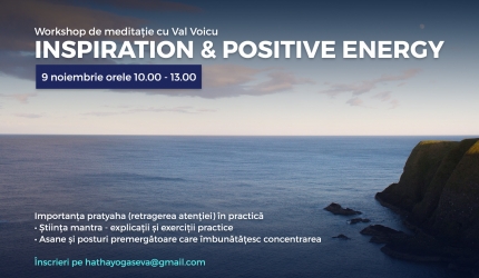 Workshop de meditatie cu Val Voicu