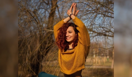 Marina Peteoacă: „Yoga a devenit parte integrantă din mine și din stilul meu de viață.”