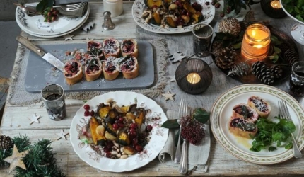 Meniu vegetarian pentru Craciun