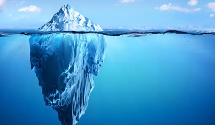 citta mintea yoga iceberg