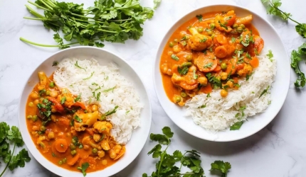 Reteta de Tikka Masala vegetariana