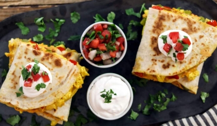 Reteta delicioasa de quesadilla vegetariana