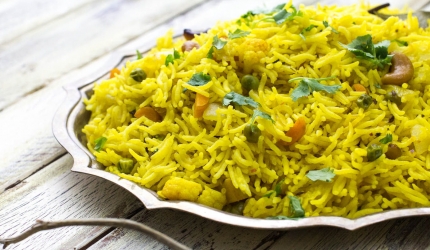 Reteta: pilaf indian, cu caju