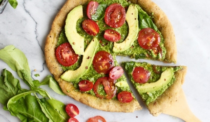 Reteta: pizza vegana, gustoasa si hranitoare