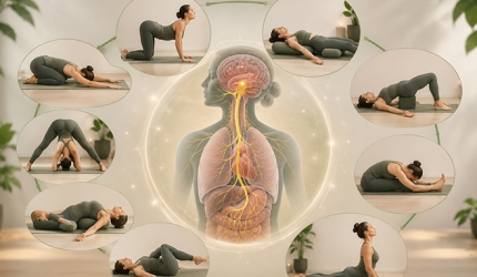 Stimularea nervului vag prin practica Yoga
