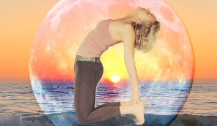 Super luna plina in Fecioara, pe 19 februarie, propice pentru yoga