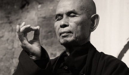 Thich Nhat Hanh: “Suntem aici sa ne trezim din iluzia separarii.”