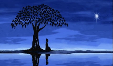 Postura de meditatie