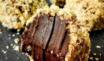 Trufe raw vegane de ciocolata