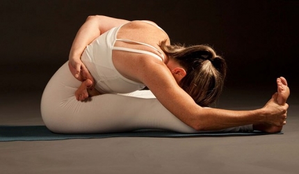 Ardha Baddha Padma Paschimottanasana