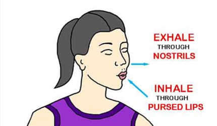 Kaki Mudra Pranayama