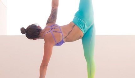 Parivrtta Ardha Chandra Chapasana