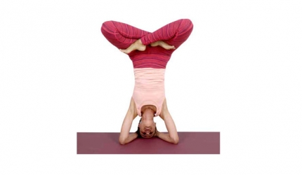 Salamba Sirsasana Padmasana