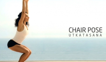 femeie-Utkatasana