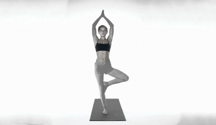 Vrikshasana (Postura copacului)